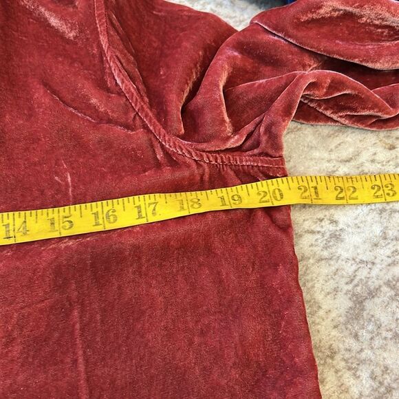 CP Shades + Garnet Hill Romy Velvet Shirt size small - Picture 6 of 7